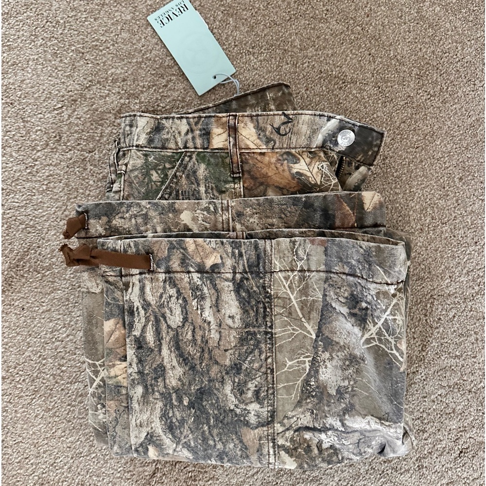 Camo cargo pants